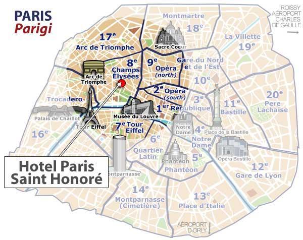 Location - Saint Honoré Hotel, Paris